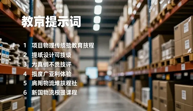 AI视频提示词实例生成如何提升创作效率