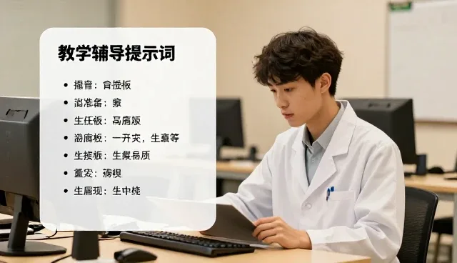 提示词的英文单词怎么写的,影响语音识别准确率